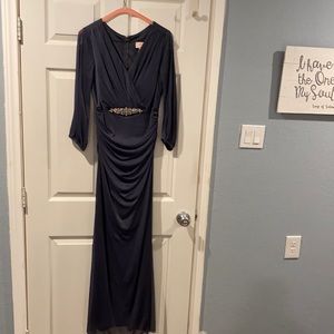 Special Occassion dress w/ ruched waist detail.